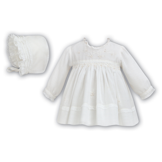 Sarah Louise Christening Dress and Bonnet 199